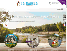 Tablet Screenshot of lasousta.com